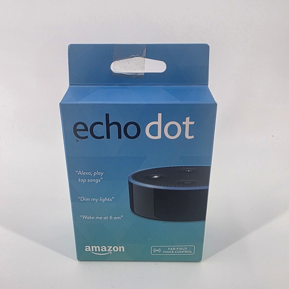 Amazon Echo Dot 2nd Generation Smart Speaker Alexa RS03QR New In Box